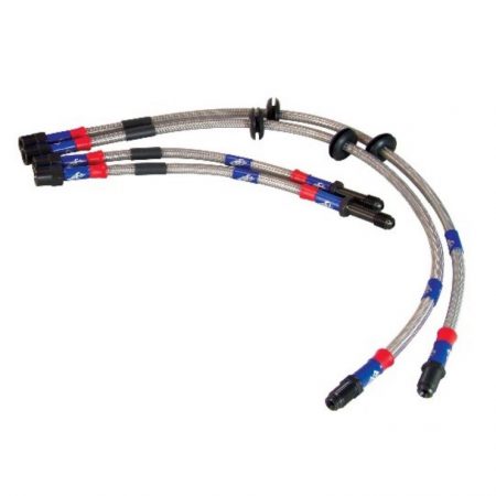 Track car brake lines