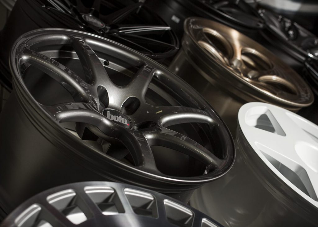 What are cast wheels?