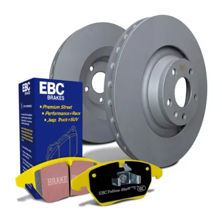 EBC Brakes Turbo Groove Discs and Yellowstuff Pads Kit