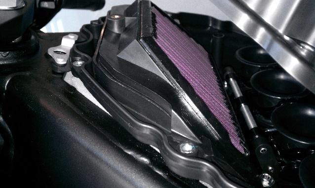 Motorcycle air filter