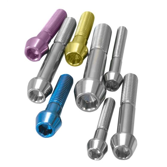 Pro-Bolt Tapered Allen Head Titanium Bolts