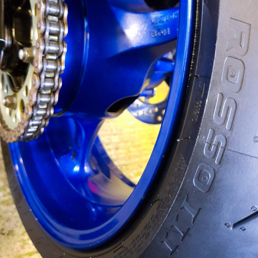 Motorcycle tyres: they're just black and round right?!