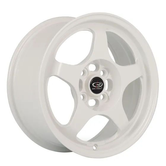 Rota Slipstream FF10 Alloy Wheels In White Set Of 4