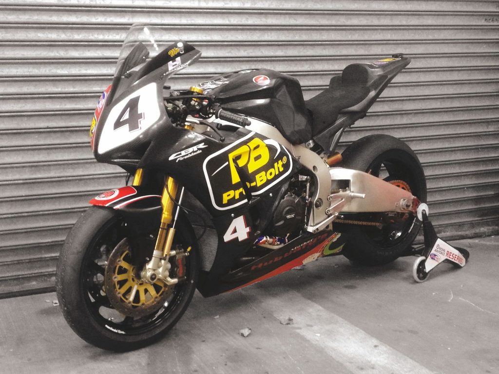 race bike crash protection