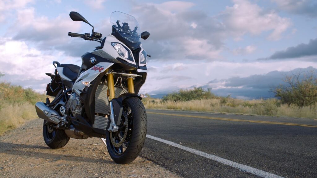 Bike on side of road