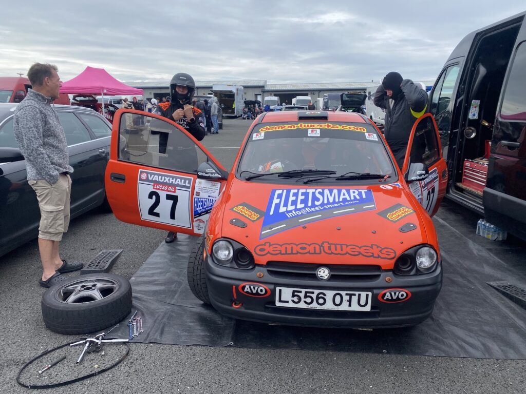 Local rally staging area.