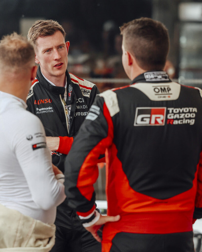 Elfyn Evans in the World Rally Championship