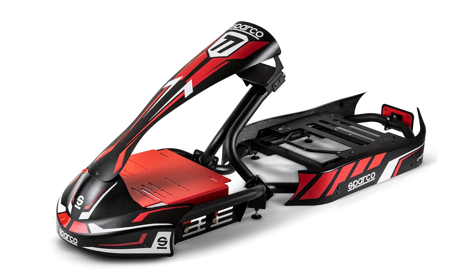 Sparco Evolve Pro Sim Racing Kart Cockpit