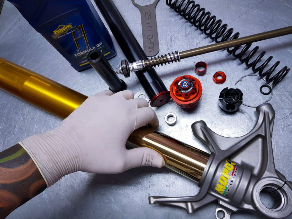 motorcycle fluids - fork oil